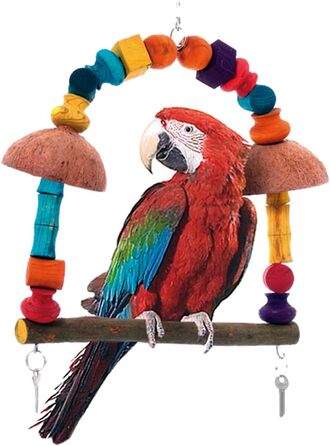 Іграшка для папуг Karlie Natur, розмір L, 36x41x39 см, асортимент кольорів