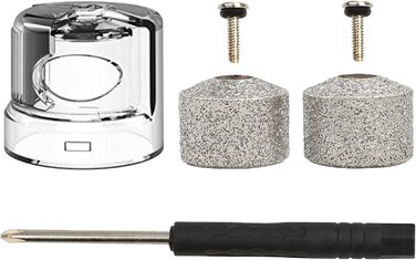 Шліфувальник для собак та котів Casifor з LED-підсвіткою, тихий, для маленьких та середніх порід, чорний & LED (головка для шліфування & контейнер для збору пилу)