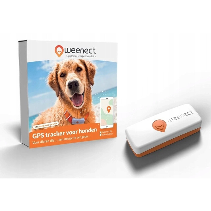 GPS-локатор для собак Weenect XS, білий