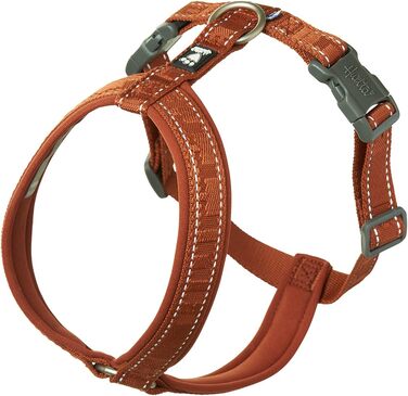 Hurtta Casual ECO Y-шлея для собак, комфортна, екологічна, 45-55 см, кориця