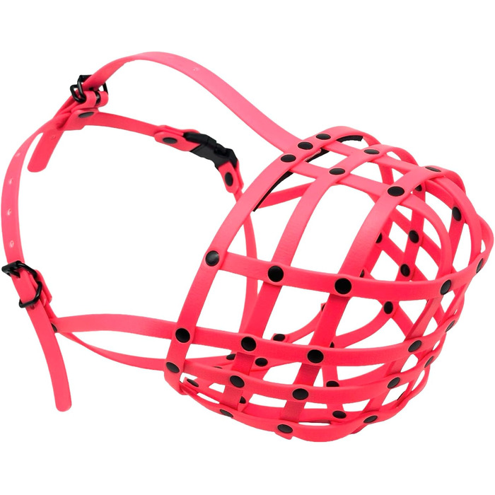 Корзина для дресирування собак L&J Pets Biothane - міцна, водонепроникна, ручної роботи для догів (чорна, XDB3)