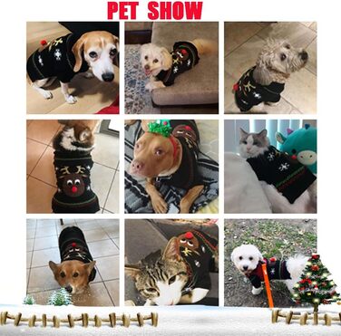 Пуловер для собак з бавовни на святкування Різдва та зими. Теплий і стильний костюм для тварин XL. Ідеальний подарунок для цуценя!