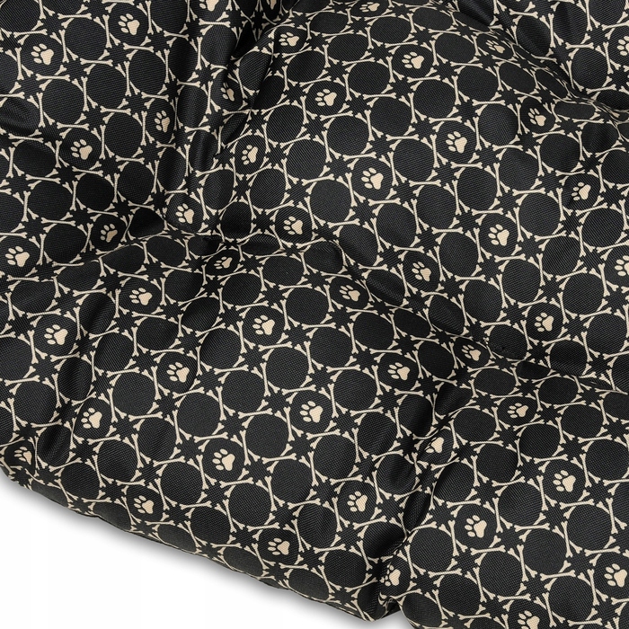 Ліжко-канапе для собак Superkissen24, чорне, 90 см x 120 см