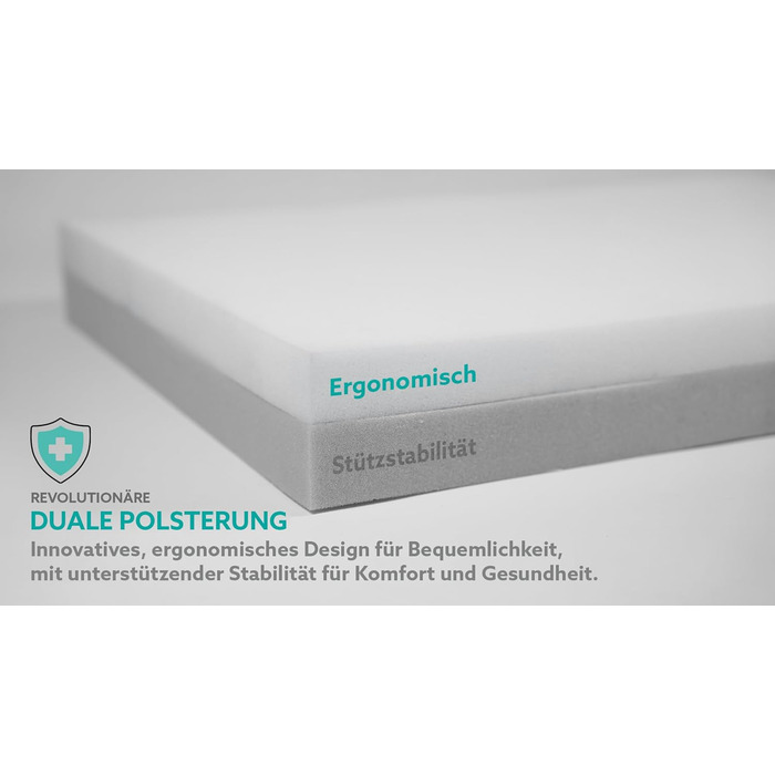 Килимок для собак середніх порід 100x65x9 см, м'який, миючий, бежевий