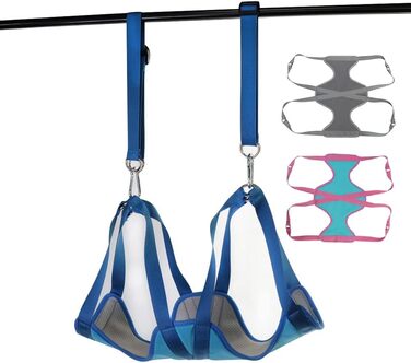 Гамак для грумінгу собак Zunedhys, гамак для догляду за шерстю з кишенею для аксесуарів