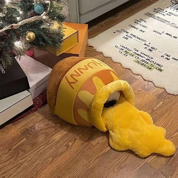 Квіткове ліжко для котів, затишна печеринка, ліжко-гніздо для кошенят, ліжко-гніздо для котів у формі меду, для маленьких котиків