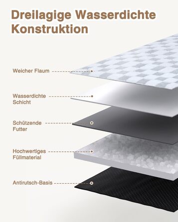 Ліжко ортопедичне для котів KSIIA, м'яке, 66x37 см, знімний чохол, сіре. Диван для котів та маленьких собак, нековзний, з спинкою та підлокітниками