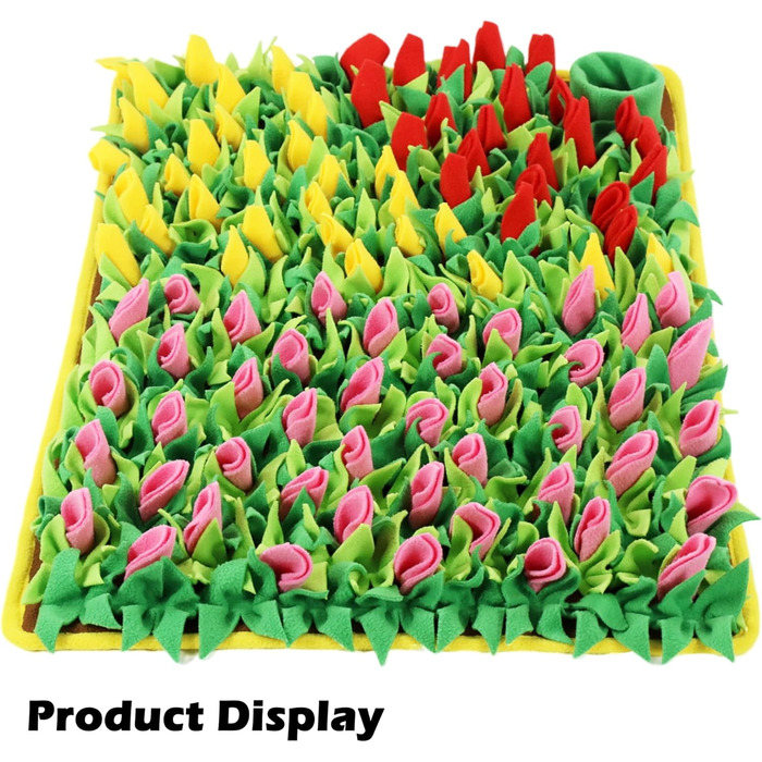 Мат для носової роботи для собак MHTTEC, килимок для пошуку, годівниця для повільного годування, 75 x 50 см, 1 шт.