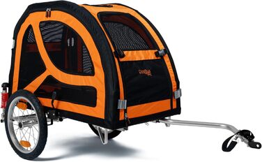 TrendPet DogBus M - велосипедний причіп для собак з алюмінієвим шасі, для середніх та великих собак