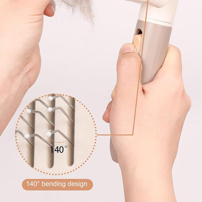 Гребінець для грумінгу домашніх тварин, багатофункціональна щітка для шерсті собак, багаторазова, портативна, для розплутування