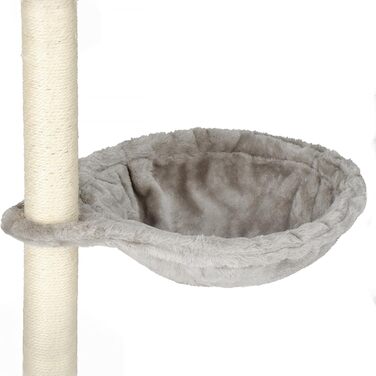 SPRINGOS Дряпка для котів, іграшка-мишка, лежанка, 108 см