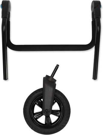 Причіп для велосипеда та вантажний візок | Причіп для велосипеда та електровелосипеда | Вантажопідйомність 40 кг, об'єм 120 літрів | Складаний причіп з дахом та захистом від дощу | Ідеально для покупок, подорожей, фестивалів (аксесуари для вантажних візкі