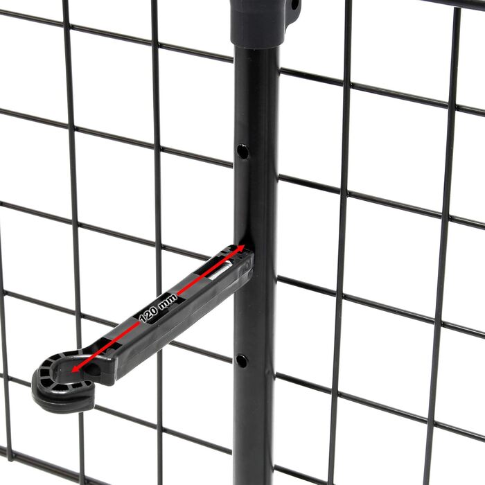 Сітка для собак у багажник авто Wiltec, регульована, 72-136 см висота, 118-128,5 см ширина