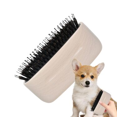 Гребінець для собак та котів від ковтунів, для догляду за шерстю, білий