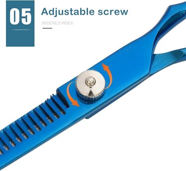 Набір професійних ножиць для стрижки собак: ножиці для стрижки та проріджування, для грумінгу та догляду за домашніми тваринами