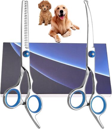 Ножиці для грумінгу собак та котів, професійні ножиці для догляду за шерстю, нержавіюча сталь