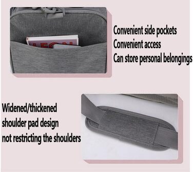 Транспортна сумка для тварин: переноска для собак та котів, 3-8 кг, рожевий колір