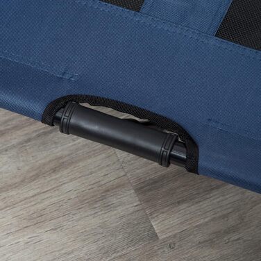 PawHut лежанка для собак, вулиця, софа для тварин, лежанка для котів, чорна, 92 x 76 x 18 см