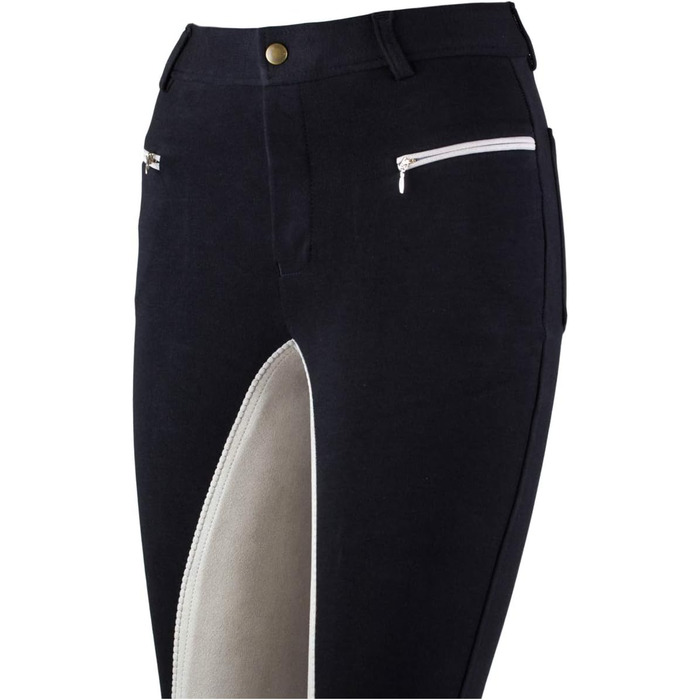 Жіночі верхові штани RL24 Vollbesatz Flex BASICLINE (38, чорний/сірий)