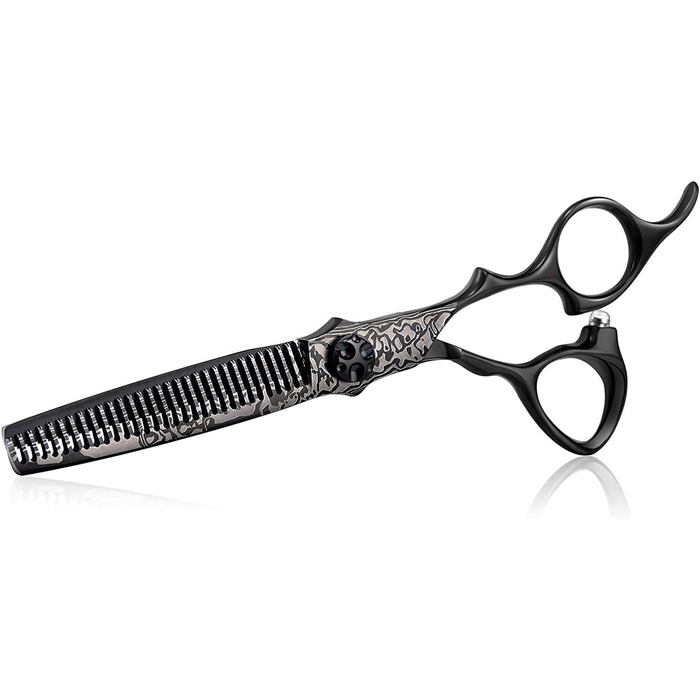 Професійні ножиці для волосся PURPLEBIRD 6 дюймів (ефільовані) з японської сталі 440C для жінок та чоловіків