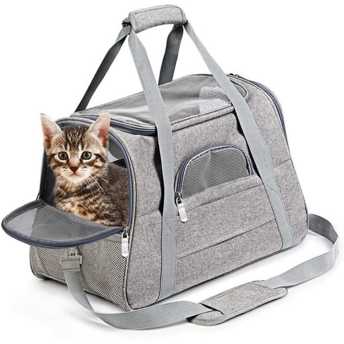 Рюкзак для тварин Supvox: великий, дихаючий, для подорожей та вигулу