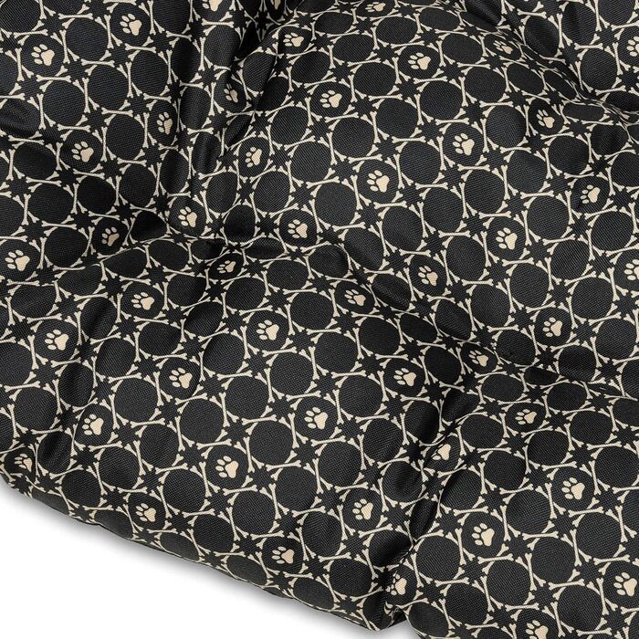 Крісло-лежанка для собак SuperKissen24 Louis Black, M, 55x40 см - водовідштовхувальне, миється