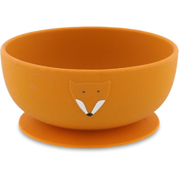 Тарілка для дитячого харчування Trixie Mr. Fox з присоскою, помаранчевий колір