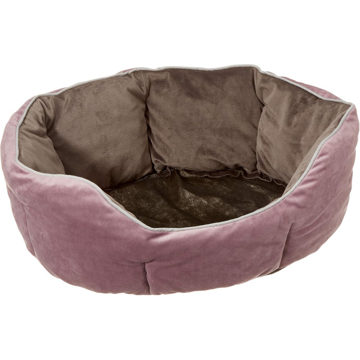 Крісло-лежанка для собак та котів Ferplast QUEEN 45, рожеве, з подушкою, 44 x 40 x 16 см