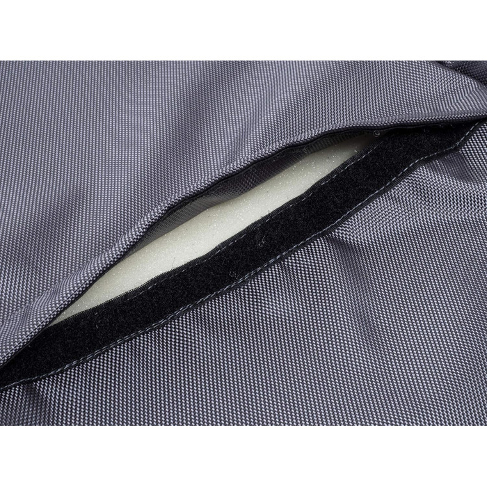 Крісло-ліжко для собак Petface з меморіальною піною, водонепроникне, сіре, розмір L (101 x 67 x 8 см)