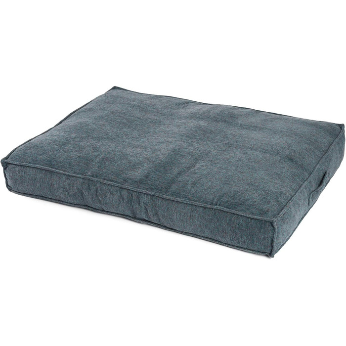 JAMAXX Преміум подушка для собак, ортопедична, 90x70 см, блакитний, зйомний чохол, піна з пам'яті, PDB1003 (M)