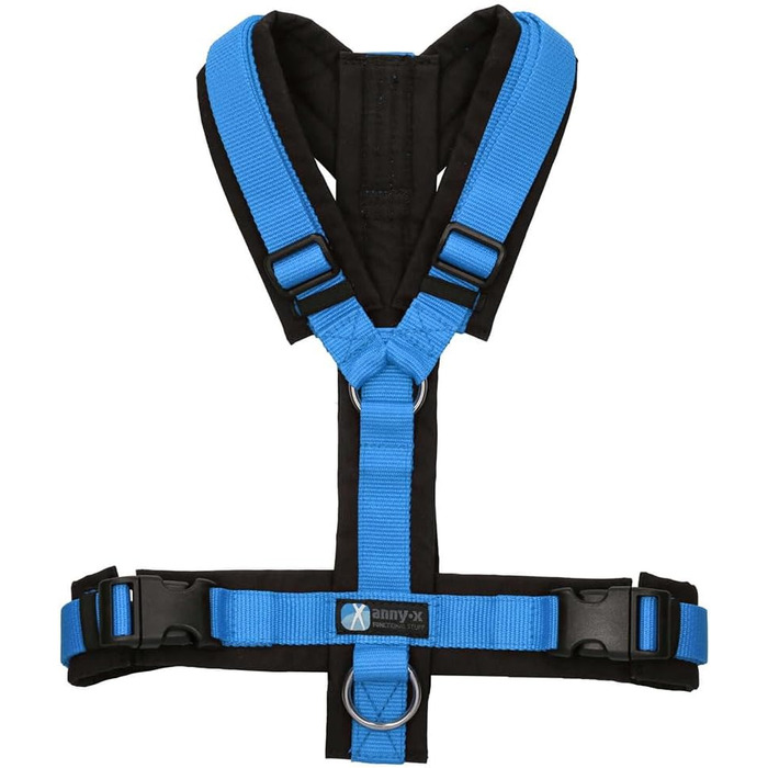 Іграшка для собак Anny·x Fun Hundegechirr: звук, різні кольори (чорний, синій, L)