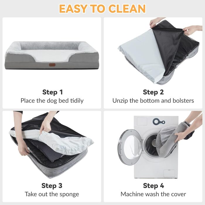 Ортопедичне собаче ліжко 