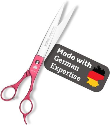 Широкі ножиці з нержавіючої сталі EHASO, 23 см, прямі, з алюмінієвою ручкою