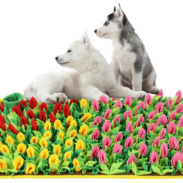 Мат для носової роботи для собак MHTTEC, килимок для пошуку, годівниця для повільного годування, 75 x 50 см, 1 шт.