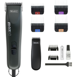 Набір для стрижки тварин WAHL Animal Clipper Kit Max 60+Pocket Pro: стрижка собак, котів, машин для грумінгу, набір для догляду за шерстю