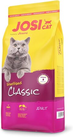 Сухий корм для стерилізованих котів JosiCat Sterilised Classic з птицею, 10 кг