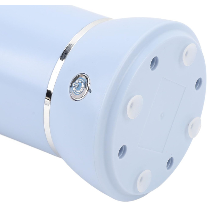 Автоматичний мийник лап для собак Asixxsix, перезаряджуваний, портативний, з м'якою силіконовою щіткою, електричний, для дому та подорожей, блакитний