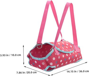 JOINPAYA Сумка-переноска для собак та котів, 2 шт. - переноска для цуценят та маленьких тварин, з регульованими ременями, дихаюча, для подорожей та прогулянок