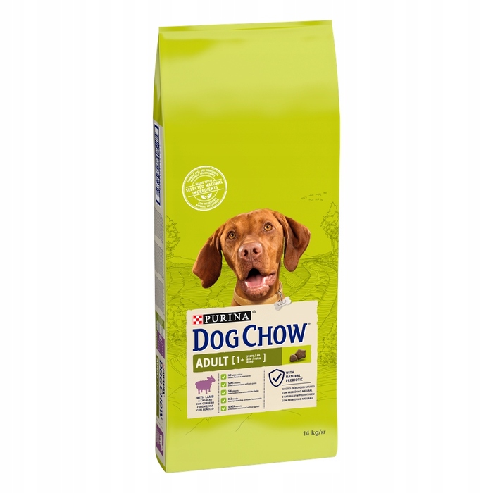 Сухий корм для собак Purina Dog Chow Adult з ягнятиною, 14 кг