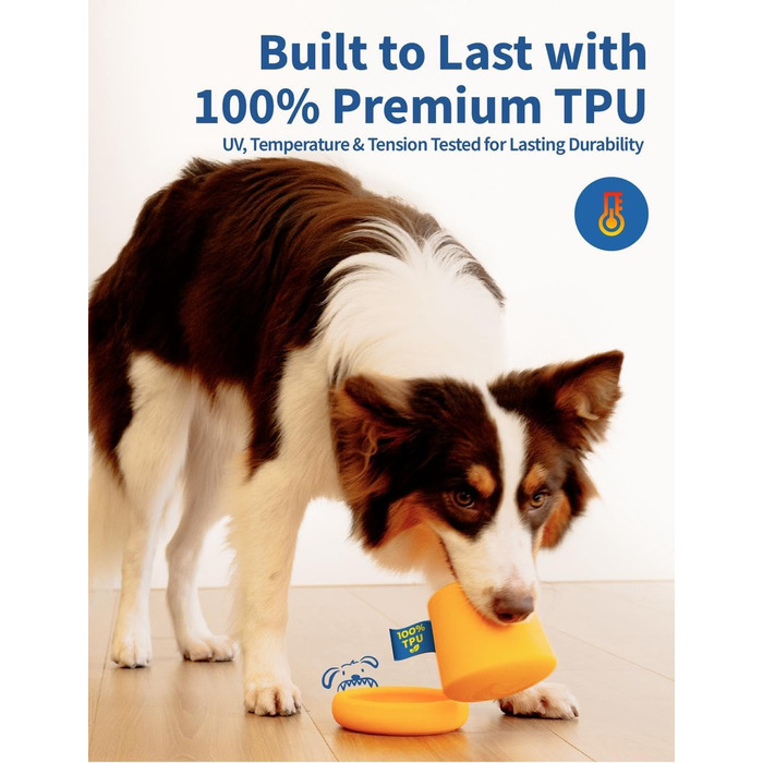 Chewise Годівниця для собак з інтерактивними елементами - повільна годівниця, іграшка-лежак, набір мисок, безпечний TPU, для собак, миється в посудомийній машині