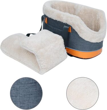 Автокрісло для собак та котів - зручне автосидіння для тварин, 42x23x23 см