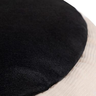 Кругле ліжко для котів та цуценят Hollypet, м'яке, дихаюче, бежеве (55*50*15 см)