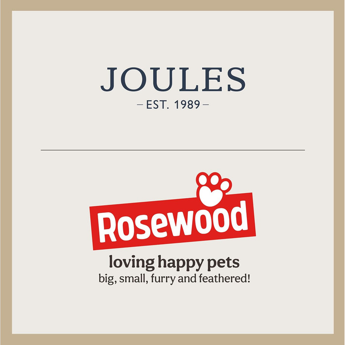 Водонепроникний дощовик для собак Rosewood x Joules Henson Check, маленький, легкий, з можливістю прання