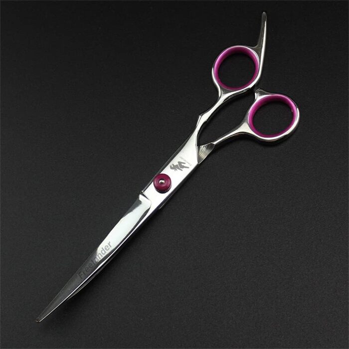 Ножиці для грумінгу тварин, ножиці для собак зі сталі, вигнутий триммер, DIY стрижка, 7 дюймів