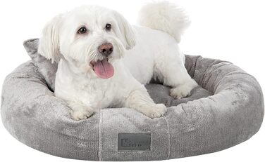 Килимок для собак Лілі, для маленьких собак - м'який лежак з Sorisso тканини, зносостійкий, міцний (M, світло-сірий)