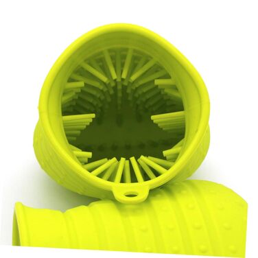 Миска для миття та масажу лап собак та котів INOOP з силікону з шипами. Призначення: догляд за лапами вдома та в подорожах.