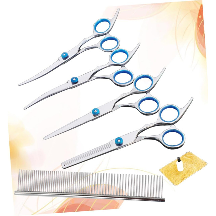 Набір професійних ножиць для грумінгу собак та котів, 6 дюймів, нержавіюча сталь