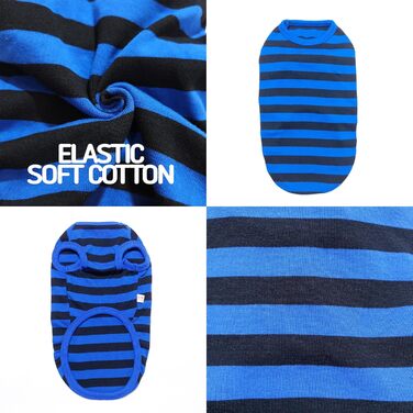 Теплий флісовий светр для собак Дакель, зимовий одяг (XS, гірчичний) XS - Об'єм грудей 37 см, смугастий синьо-чорний (M - Об'єм грудей 45 см)