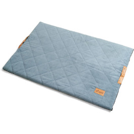 PiuPet® Лежак для собак 70x100 см, сірий, м'який, праний при 30°C, для великих порід