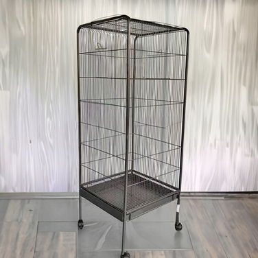 Вольєр Wideshop, 54 x 54 x 146 см, сірий